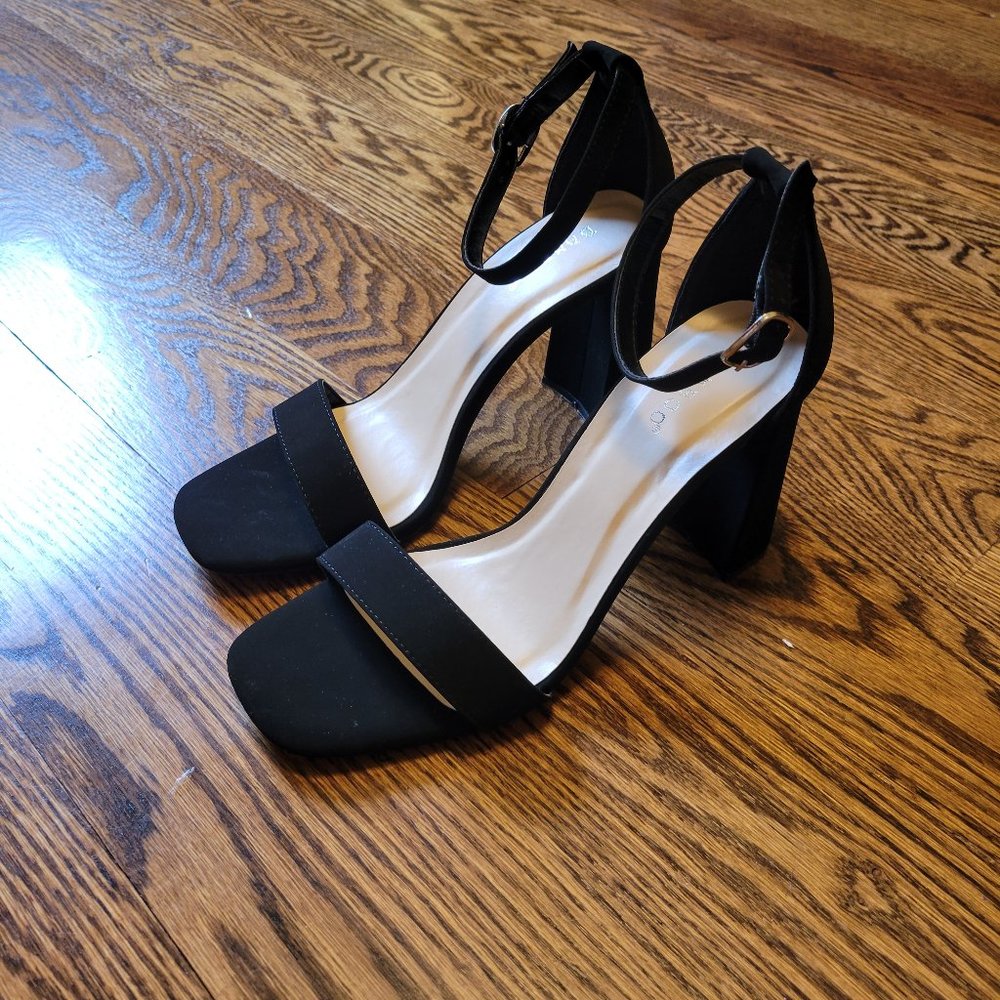 Black heels